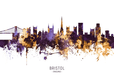 Bristol England Skyline