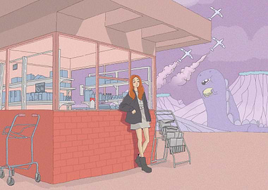 Chillin with monster