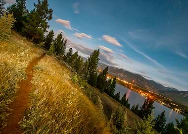 On an evening stroll