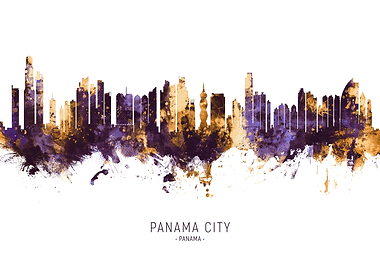 Panama City Panama Skyline