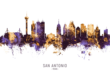 San Antonio Texas Skyline