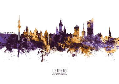 Leipzig Skyline