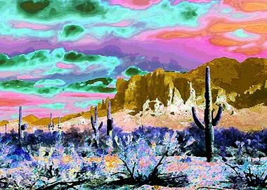 Superstition Mountain Art