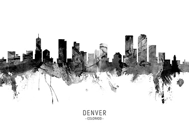 Denver Colorado Skyline