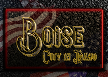 Boise City in Idaho
