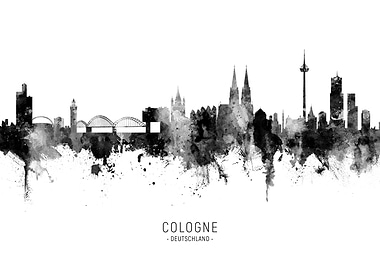 Cologne Germany Skyline