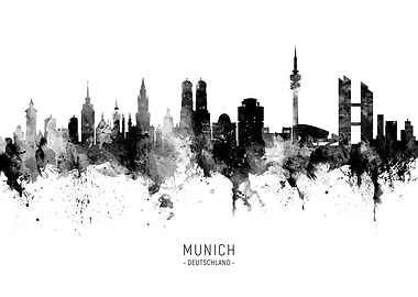 ﻿Munich Germany Skyline