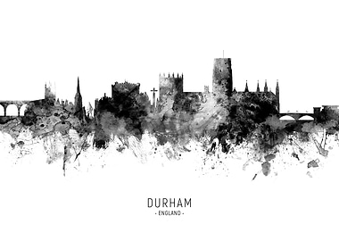 Durham England Skyline