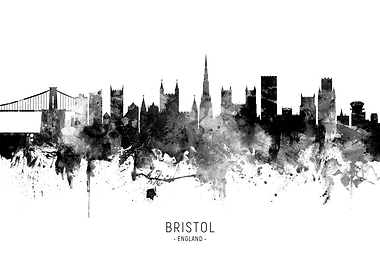 Bristol England Skyline