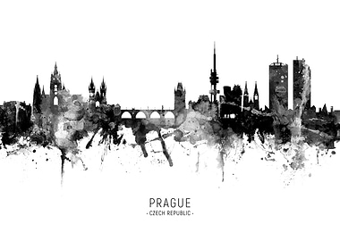 Prague Skyline