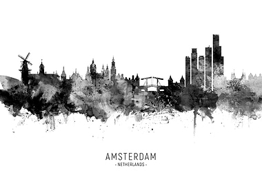 Amsterdam Skyline