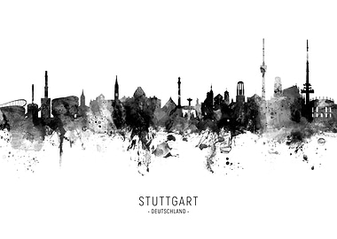 Stuttgart Skyline
