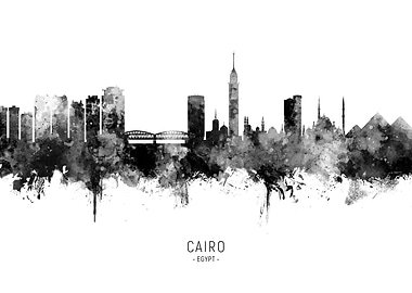 Cairo Egypt Skyline