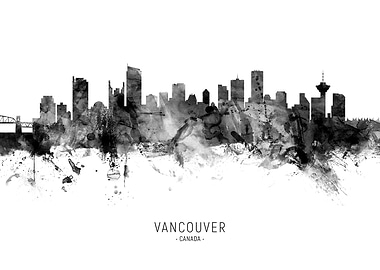 Vancouver Canada Skyline