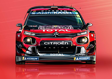 Citroen C3 WRC Artwork
