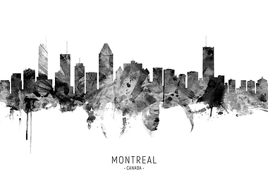 Montreal Canada Skyline