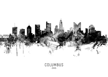 Columbus Ohio Skyline