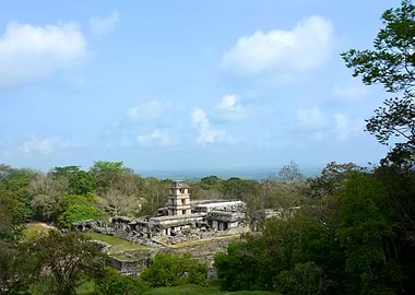 mayan plalenque temples