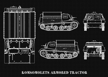 KOMSOMOLETS ARMORED TRACTO