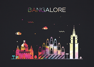 Bangalore City Skyline Fun
