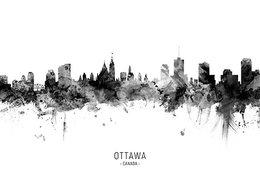 Ottawa Canada Skyline