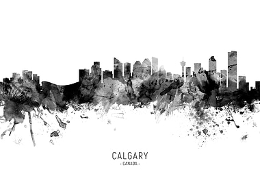 Calgary Canada Skyline