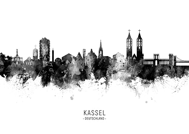 Kassel Deutschland Skyline