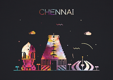 Chennai City Skyline Fun