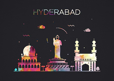 Hyderabad City Skyline Fun