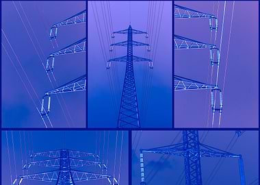 high voltage power line