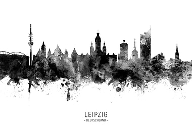 Leipzig Skyline