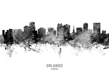 Orlando Florida Skyline