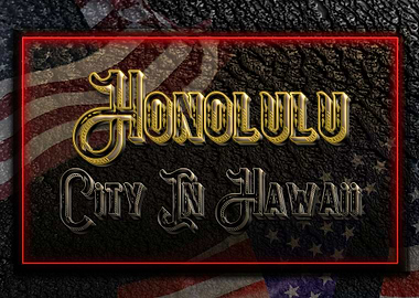 Honolulu City In Hawaii