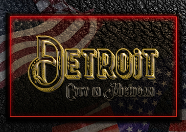 Detroit City in Michigan