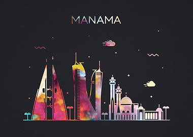 Manama Bahrain City
