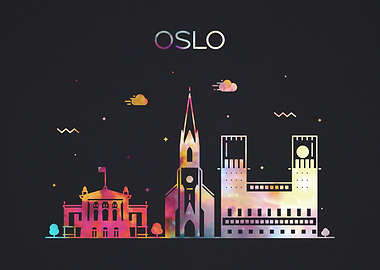 Oslo Norway Skyline