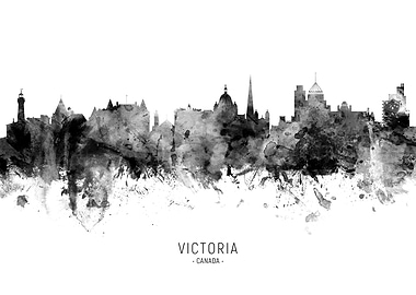 Victoria Canada Skyline