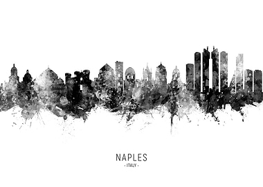 Naples Italy Skyline