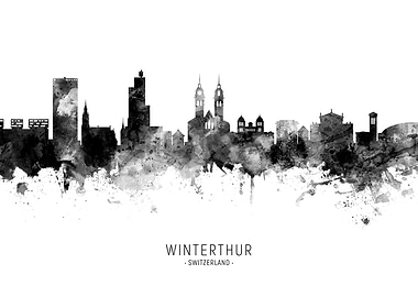 Winterthur Skyline