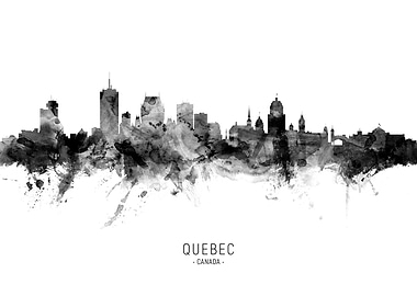 Quebec Canada Skyline
