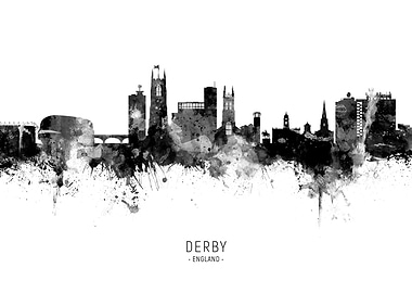 Derby England Skyline