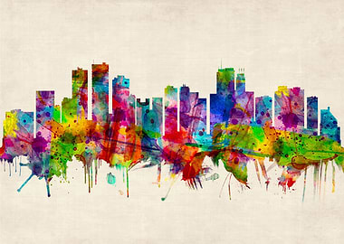 Anchorage Alaska skyline