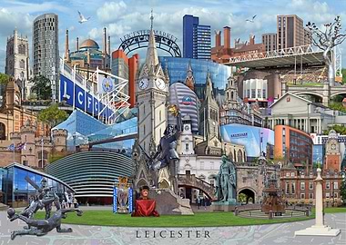 Leicester Skyline