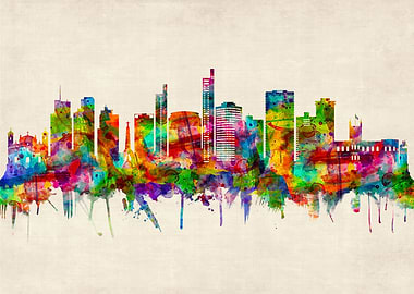 Asuncion Paraguay Skyline