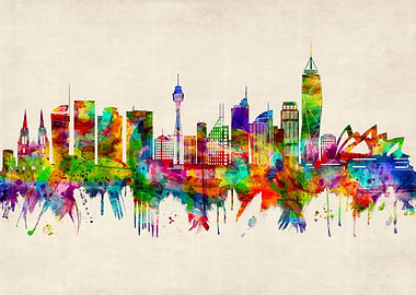 Sydney Australia Skyline