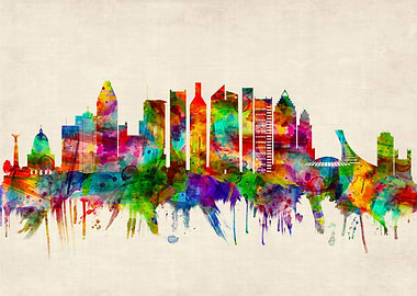 Montreal Canada Skyline