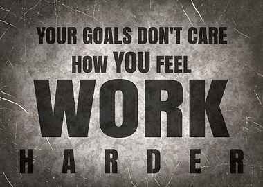 Work Harder Quote