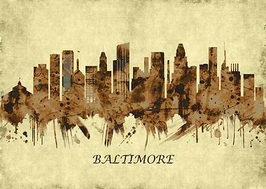 Baltimore Cityscape