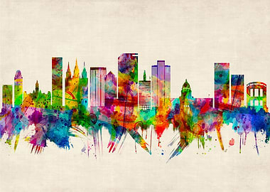 Salt Lake City Skyline