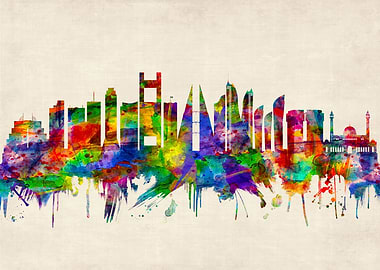 Manama Bahrain Skyline